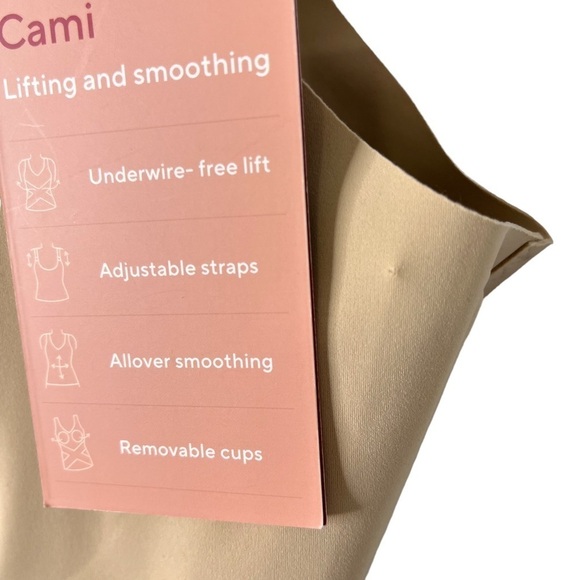 HoneyLove LiftWear Cami Shapewear Sand Size 2X Slimming Smoothing - Picture 6 of 8